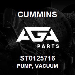 ST0125716 Cummins PUMP, VACUUM | AGA Parts