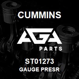 ST01273 Cummins GAUGE PRESR | AGA Parts