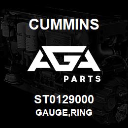 ST0129000 Cummins GAUGE,RING | AGA Parts