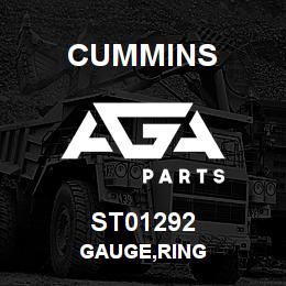 ST01292 Cummins GAUGE,RING | AGA Parts
