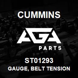 ST01293 Cummins GAUGE, BELT TENSION | AGA Parts