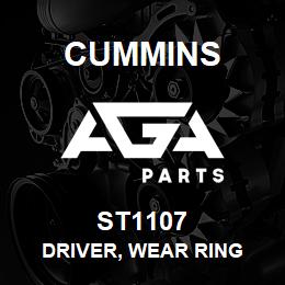 ST1107 Cummins DRIVER, WEAR RING | AGA Parts