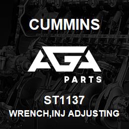 ST1137 Cummins WRENCH,INJ ADJUSTING | AGA Parts