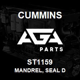 ST1159 Cummins MANDREL, SEAL D | AGA Parts