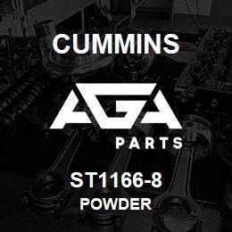 ST1166-8 Cummins Powder | AGA Parts