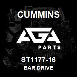 ST1177-16 Cummins BAR,DRIVE | AGA Parts