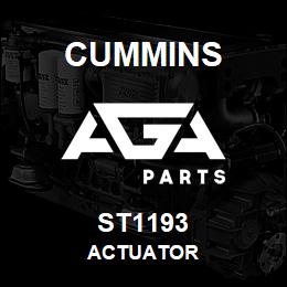 ST1193 Cummins ACTUATOR | AGA Parts
