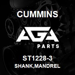 ST1228-3 Cummins SHANK,MANDREL | AGA Parts