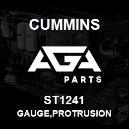 ST1241 Cummins GAUGE,PROTRUSION | AGA Parts