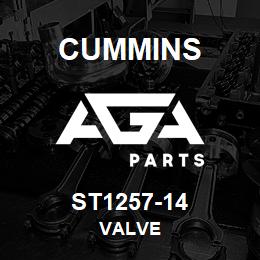 ST1257-14 Cummins Valve | AGA Parts