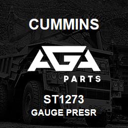 ST1273 Cummins GAUGE PRESR | AGA Parts