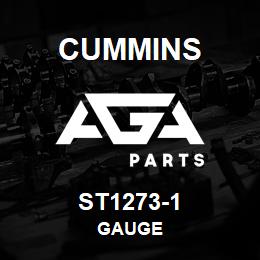 ST1273-1 Cummins GAUGE | AGA Parts