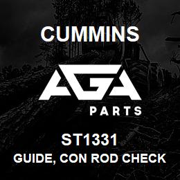 ST1331 Cummins Guide, Con Rod Checking | AGA Parts