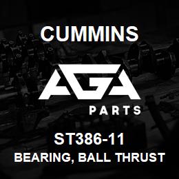 ST386-11 Cummins Bearing, Ball Thrust | AGA Parts