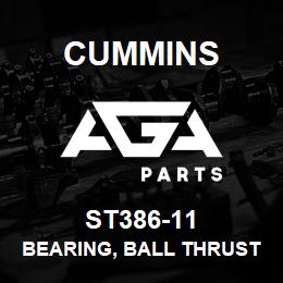 ST386-11 Cummins Bearing, Ball Thrust | AGA Parts