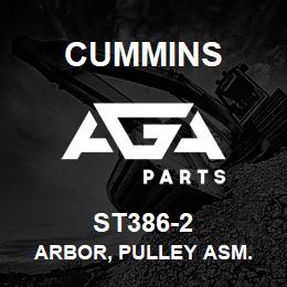 ST386-2 Cummins Arbor, Pulley Asm. | AGA Parts