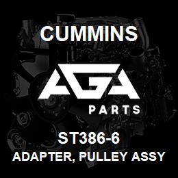 ST386-6 Cummins ADAPTER, PULLEY ASSY | AGA Parts