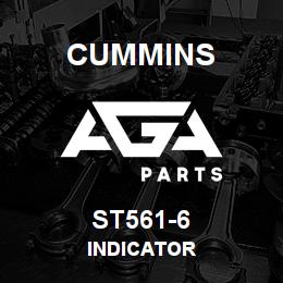 ST561-6 Cummins INDICATOR | AGA Parts
