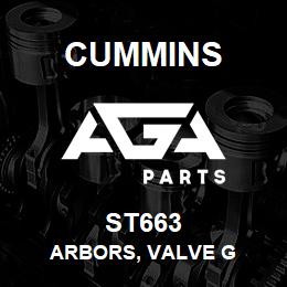 ST663 Cummins ARBORS, VALVE G | AGA Parts