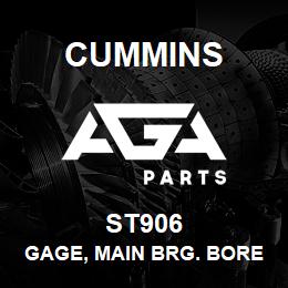 ST906 Cummins Gage, Main Brg. Bore Ring | AGA Parts