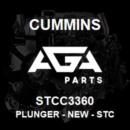 STCC3360 Cummins Plunger - New - STC - 0.336 | AGA Parts