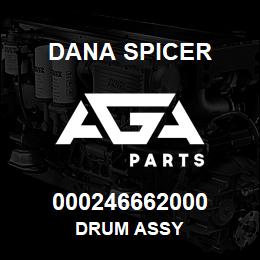 000246662000 Dana DRUM ASSY | AGA Parts