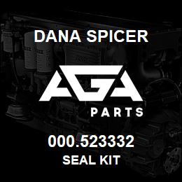 000.523332 Dana SEAL KIT | AGA Parts