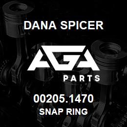 00205.1470 Dana SNAP RING | AGA Parts
