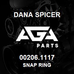 00206.1117 Dana SNAP RING | AGA Parts