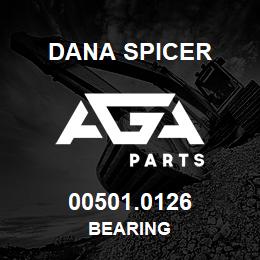 00501.0126 Dana BEARING | AGA Parts