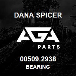 00509.2938 Dana BEARING | AGA Parts