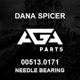00513.0171 Dana NEEDLE BEARING | AGA Parts