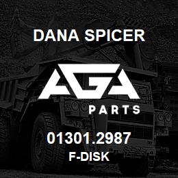01301.2987 Dana F-DISK | AGA Parts