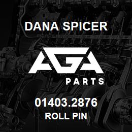 01403.2876 Dana ROLL PIN | AGA Parts