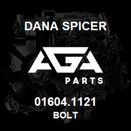 01604.1121 Dana BOLT | AGA Parts