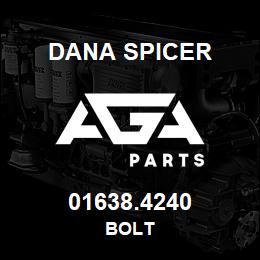 01638.4240 Dana BOLT | AGA Parts