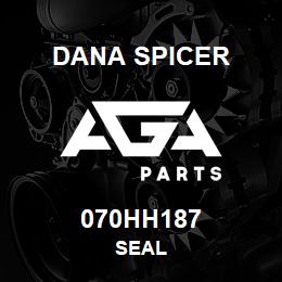 070HH187 Dana SEAL | AGA Parts