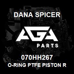070HH267 Dana O-RING PTFE PISTON RING | AGA Parts