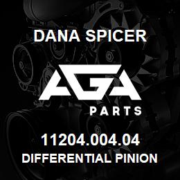 11204.004.04 Dana DIFFERENTIAL PINION | AGA Parts
