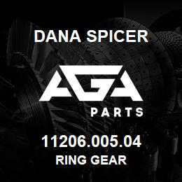 11206.005.04 Dana RING GEAR | AGA Parts