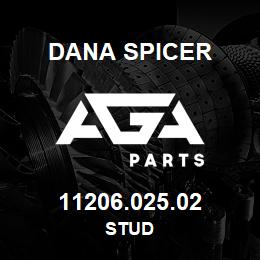11206.025.02 Dana STUD | AGA Parts
