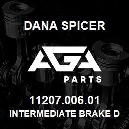 11207.006.01 Dana INTERMEDIATE BRAKE DISC, AXLE, FRONT & REAR | AGA Parts