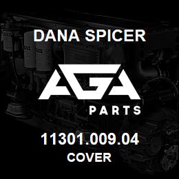 11301.009.04 Dana COVER | AGA Parts