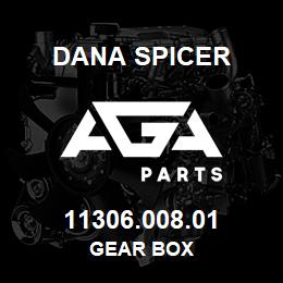 11306.008.01 Dana GEAR BOX | AGA Parts