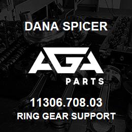 11306.708.03 Dana RING GEAR SUPPORT | AGA Parts