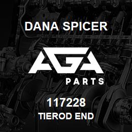 117228 Dana TIEROD END | AGA Parts