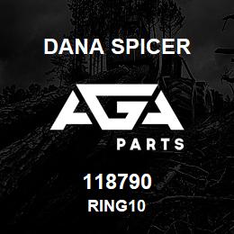 118790 Dana RING10 | AGA Parts