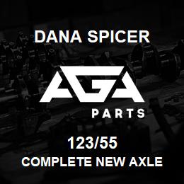 123/55 Dana COMPLETE NEW AXLE | AGA Parts
