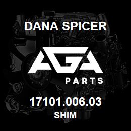 17101.006.03 Dana SHIM | AGA Parts