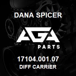 17104.001.07 Dana DIFF CARRIER | AGA Parts